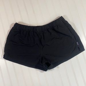 Patagonia Activewear Shorts, Black, Size Large